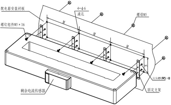 DH-GSTN5300/22F探測(cè)器傳感器安裝示意圖
